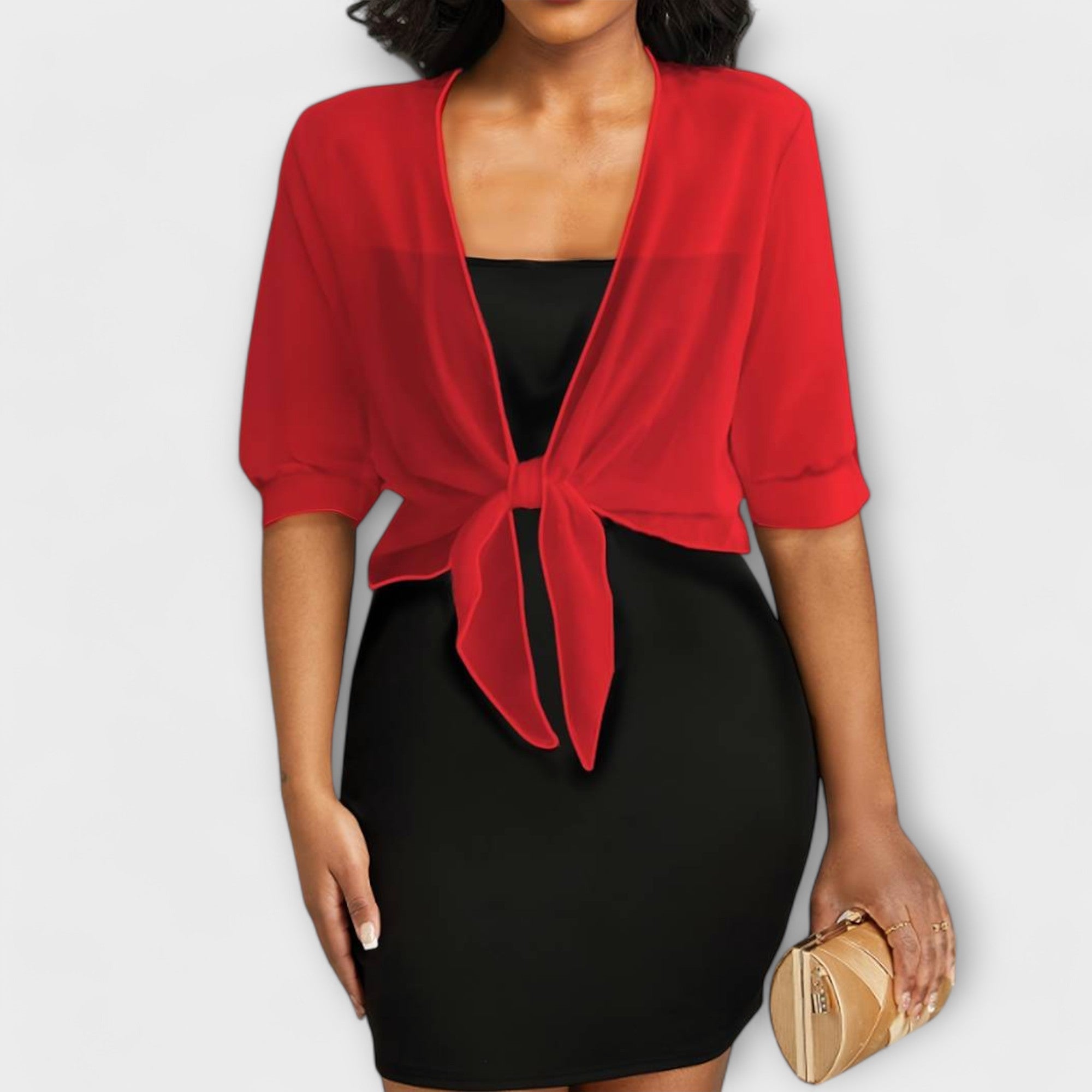 אוליביה - חולצה עם חזית פתוחה - נוחות ואלגנטיות