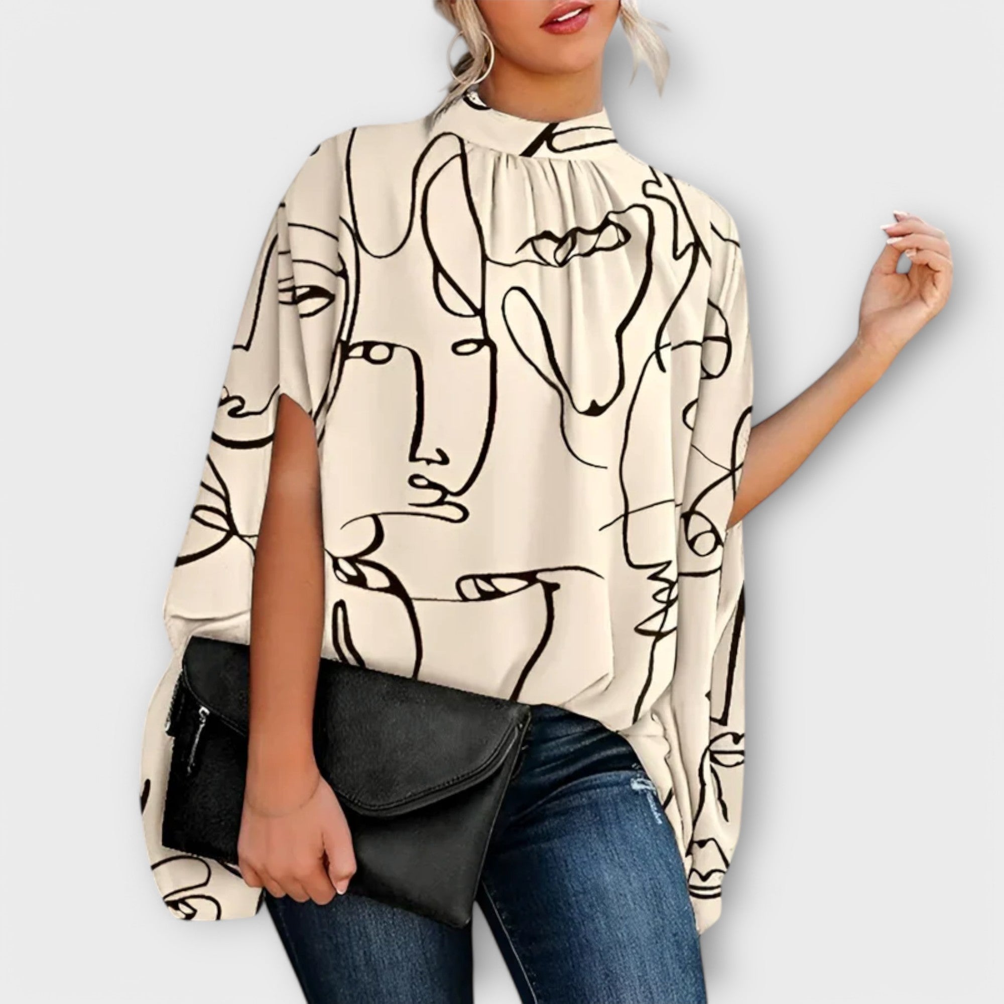 ג'קלין - חולצת ערב אלגנטית, נוחות וסטייל